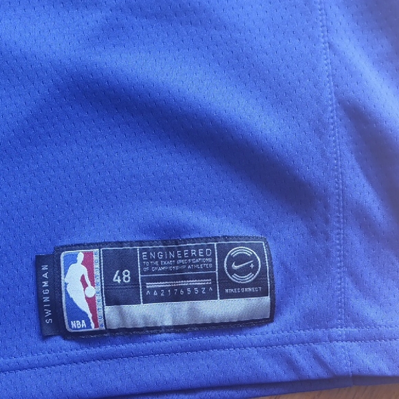 Nike Blue NBA Swingman Jersey - Picture 2 of 6